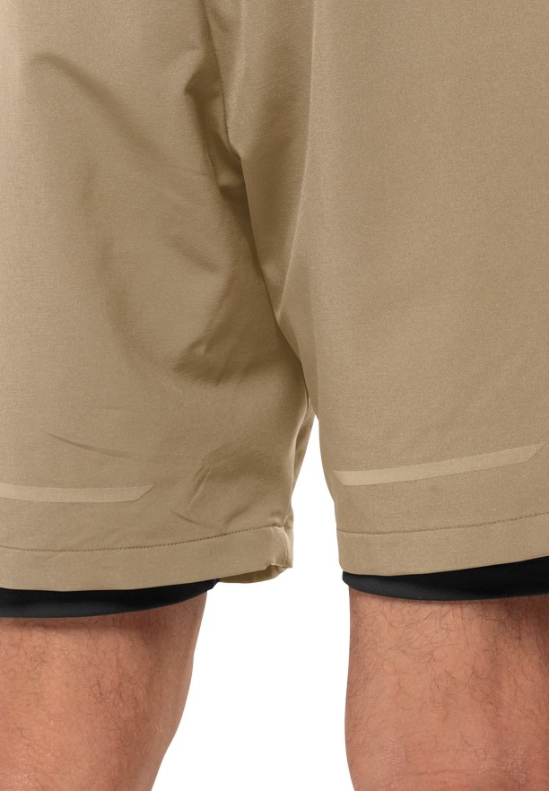 Jack Wolfskin Bike Commute Korte Broek Heren Bruin | 41273430