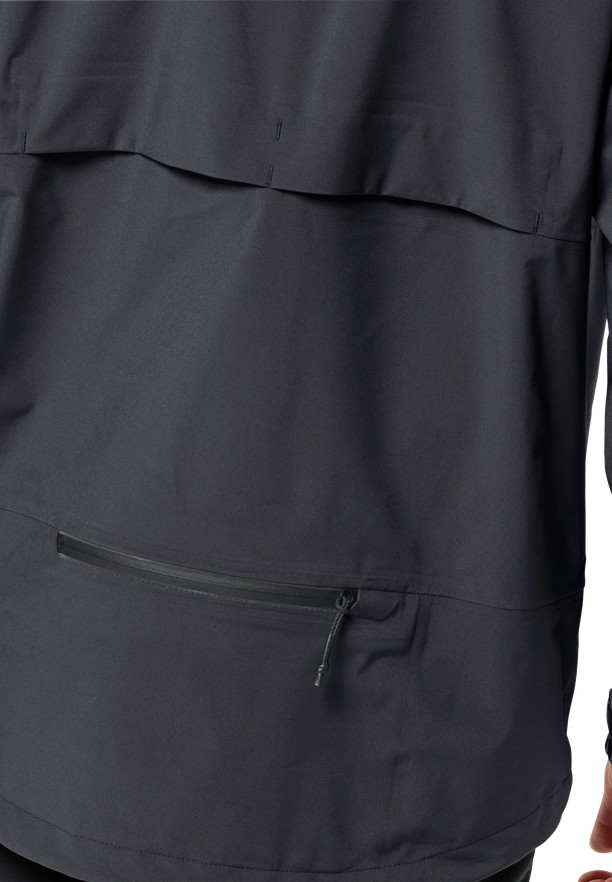 Jack Wolfskin Bike Commute Mono Regenjassen Heren Zwart | 41258009