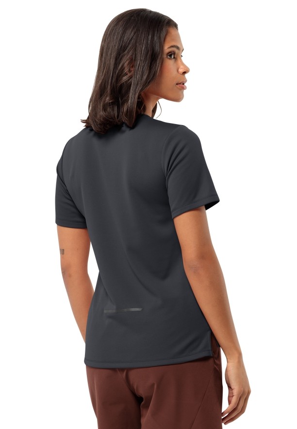 Jack Wolfskin Bike Commute T-shirts Dames Zwart | 48815345