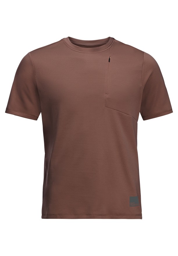 Jack Wolfskin Bike Commute T-shirts Heren Rood | 41692301