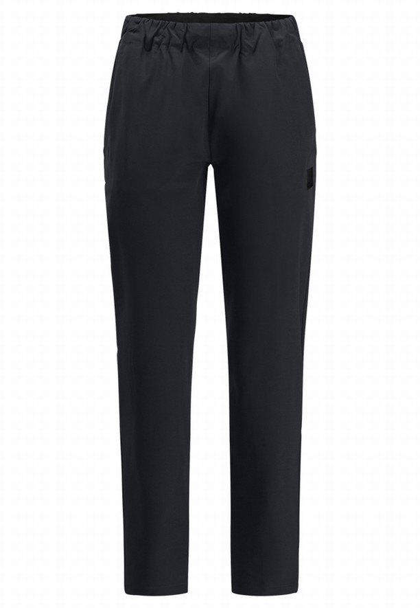 Jack Wolfskin Bike Commute Wi Broek Dames Zwart | 76400836