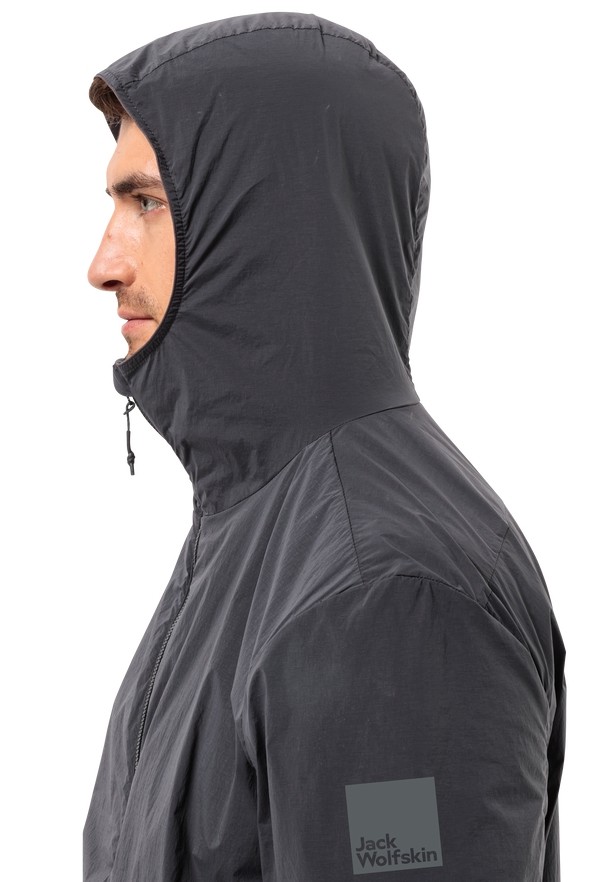Jack Wolfskin Bike Commute Wind Softshell Jas Heren Zwart | 26212963