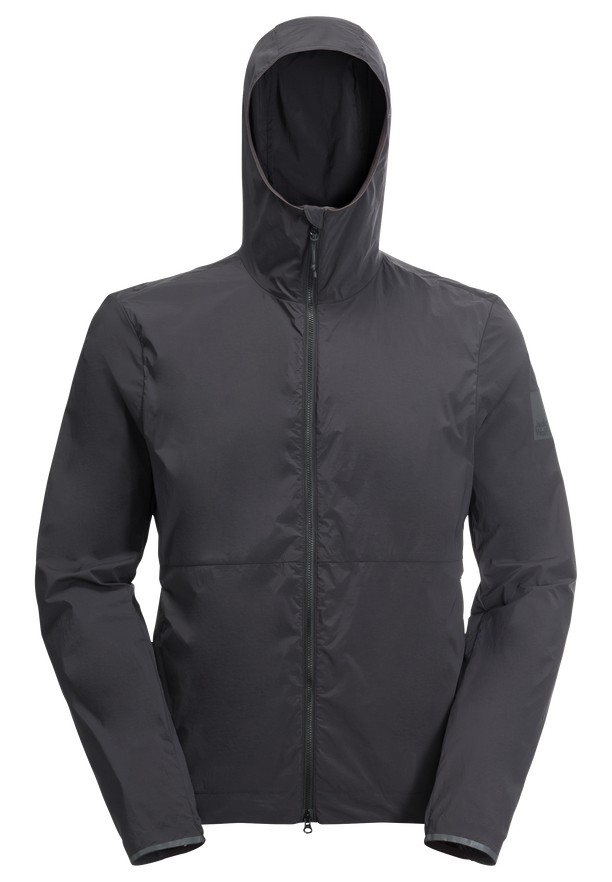 Jack Wolfskin Bike Commute Wind Softshell Jas Heren Zwart | 26212963