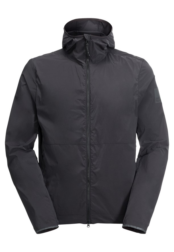 Jack Wolfskin Bike Commute Wind Softshell Jas Heren Zwart | 26212963