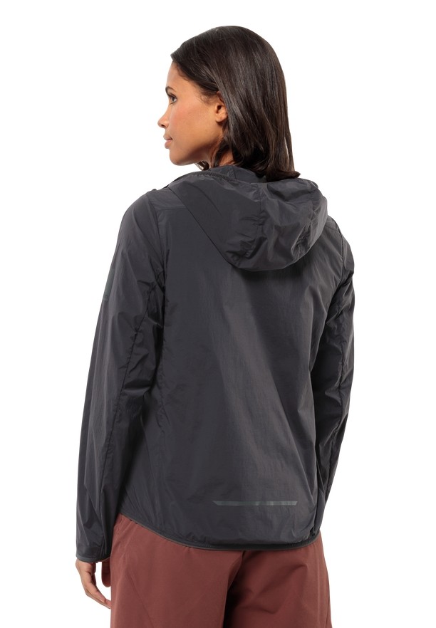 Jack Wolfskin Bike Commute Wind Softshell Jas Dames Zwart | 57368884