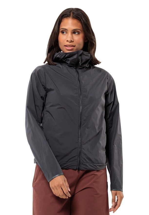 Jack Wolfskin Bike Commute Wind Softshell Jas Dames Zwart | 57368884