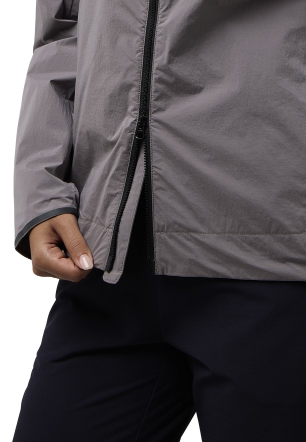Jack Wolfskin Bike Commute Xt Jassen Dames Grijs | 39034715