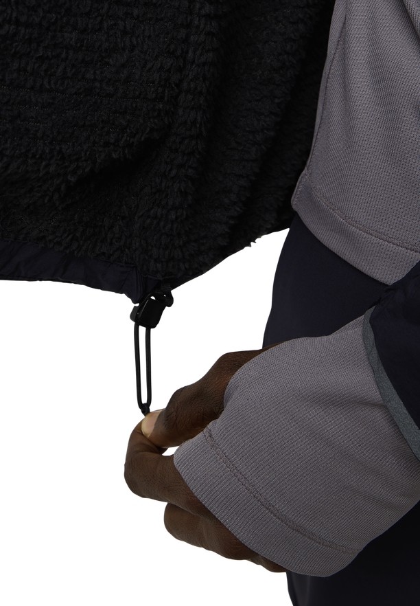Jack Wolfskin Blizzard Fz Fleece Jassen Heren Zwart | 69626440