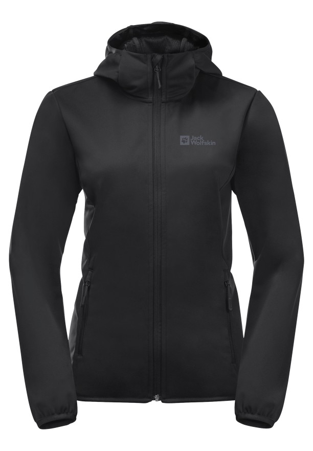 Jack Wolfskin Bornberg Hoody Jassen Dames Zwart | 31194250