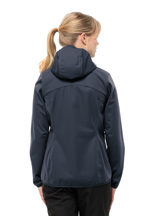 Jack Wolfskin Bornberg Hoody Jassen Dames Donkerblauw | 16216485