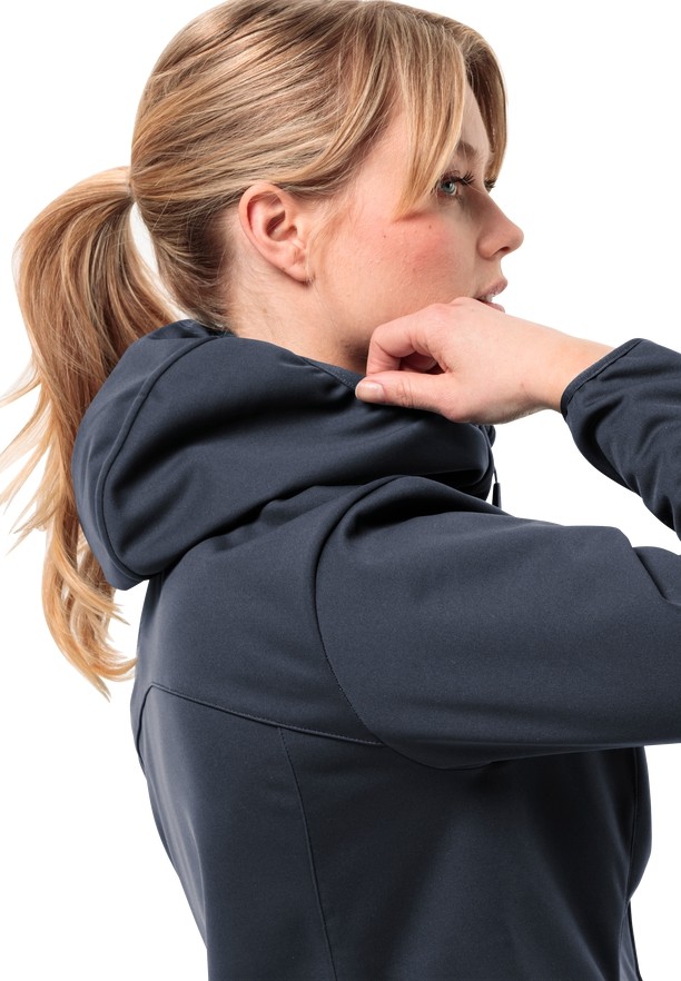 Jack Wolfskin Bornberg Hoody Jassen Dames Donkerblauw | 16216485