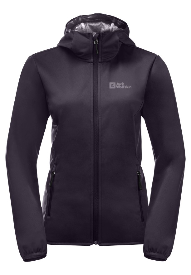 Jack Wolfskin Bornberg Hoody Jassen Dames Paars | 57048423