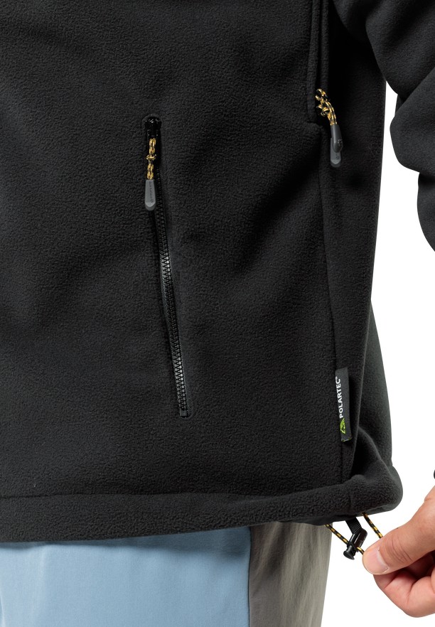 Jack Wolfskin Bornberg Hoody Softshell Jas Heren Zwart | 82337359