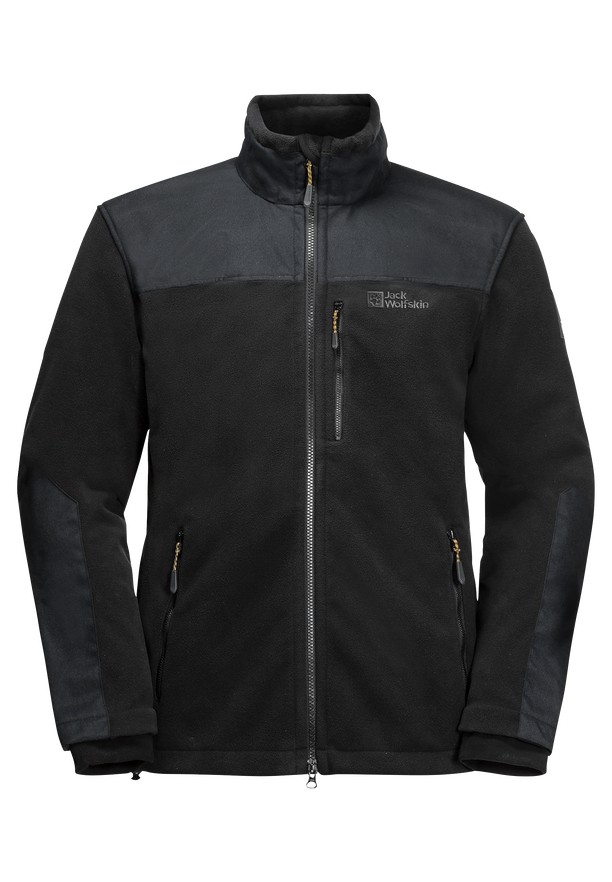 Jack Wolfskin Bornberg Hoody Softshell Jas Heren Zwart | 82337359