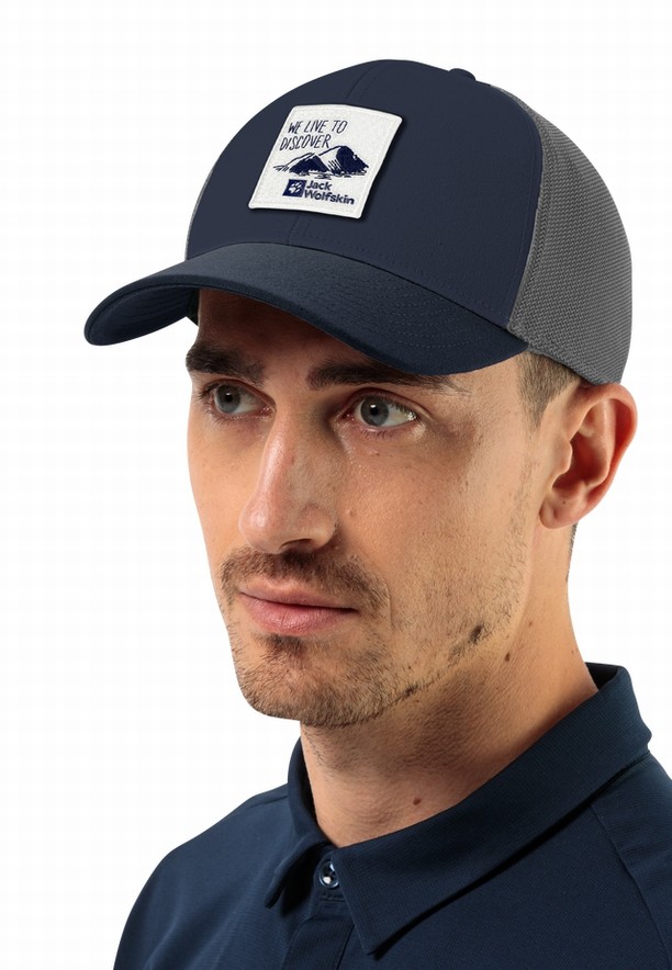 Jack Wolfskin Brand Baseball Pet Dames Donkerblauw | 53924130