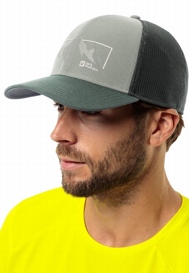 Jack Wolfskin Brand Baseball Pet Dames Groen | 90056980