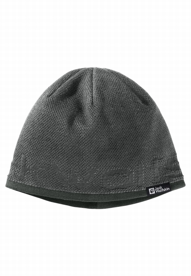 Jack Wolfskin Brand Muts Dames Grijs | 94224176