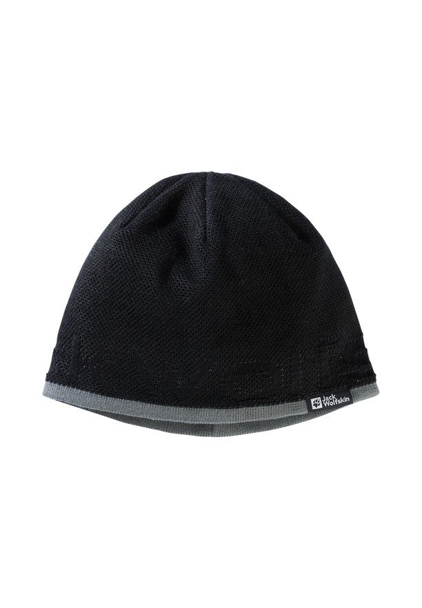 Jack Wolfskin Brand Muts Heren Zwart | 14020704