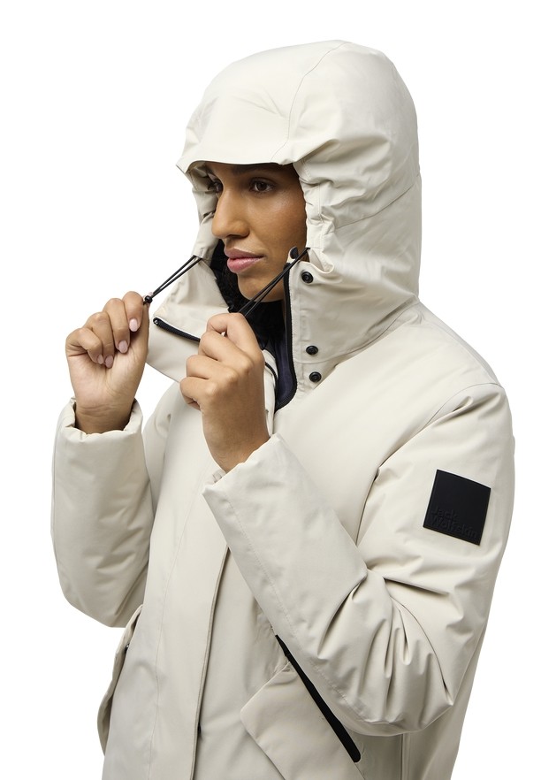 Jack Wolfskin Brandenburger Jassen Dames Grijs | 36437676