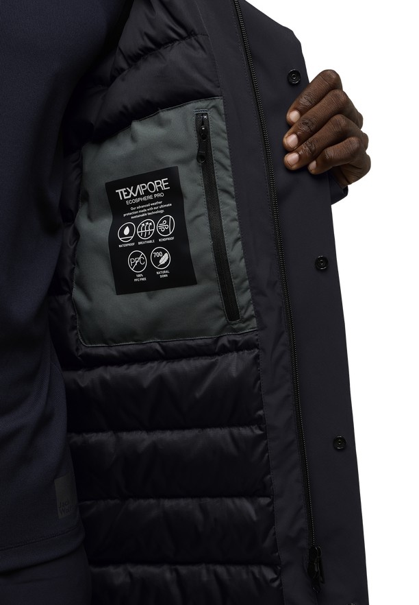 Jack Wolfskin Brandenburger Jassen Heren Donkerblauw | 43702491