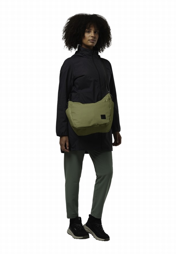 Jack Wolfskin Burgweg Schoudertassen Dames Olijfgroen | 78048413