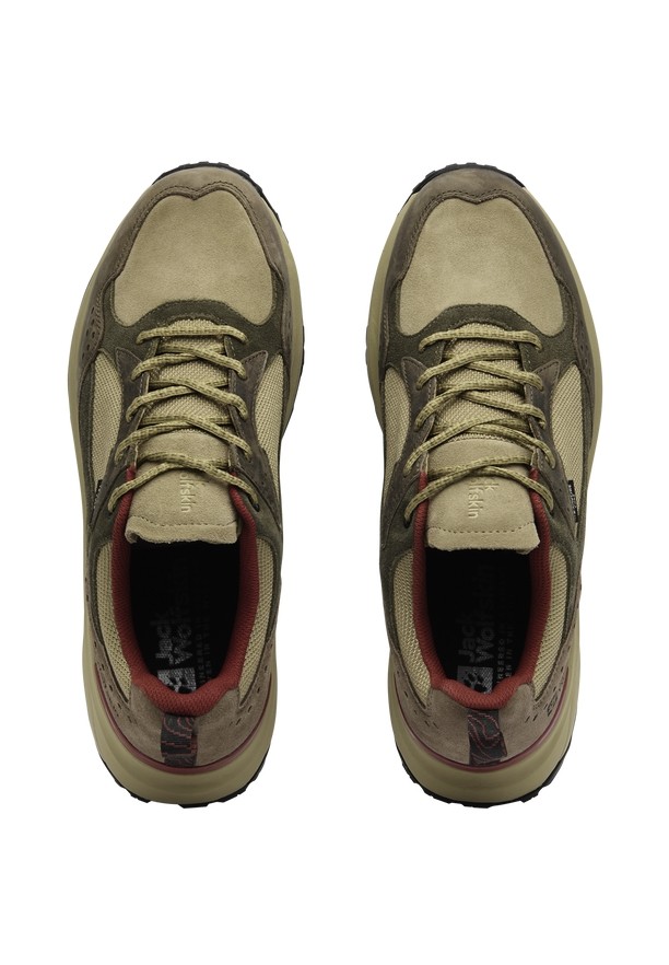 Jack Wolfskin Camp Fever Texapore Low Outdoorschoenen Heren Olijfgroen | 55309189