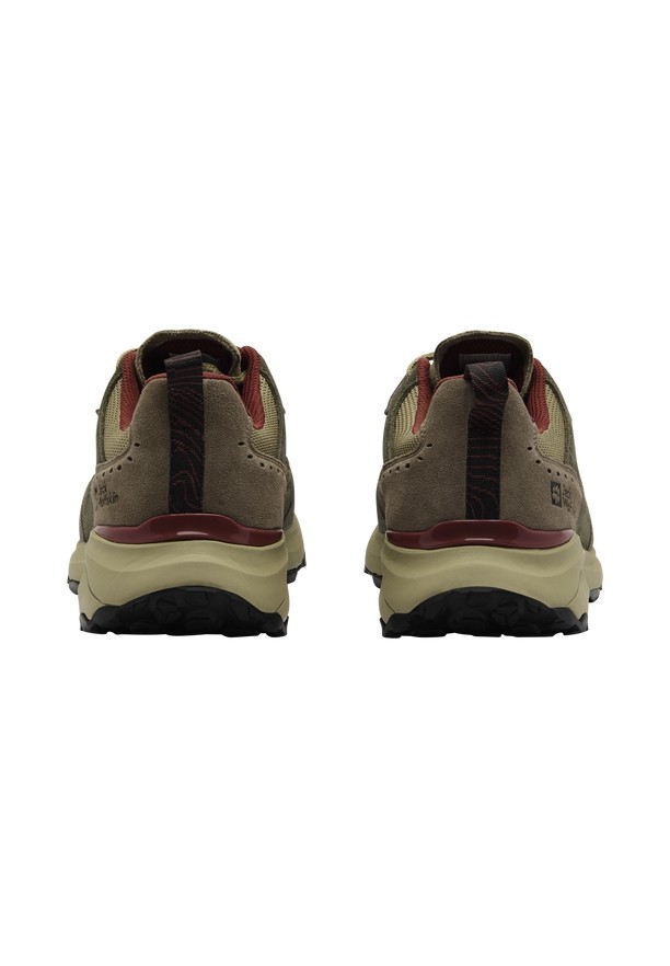 Jack Wolfskin Camp Fever Texapore Low Outdoorschoenen Heren Olijfgroen | 55309189