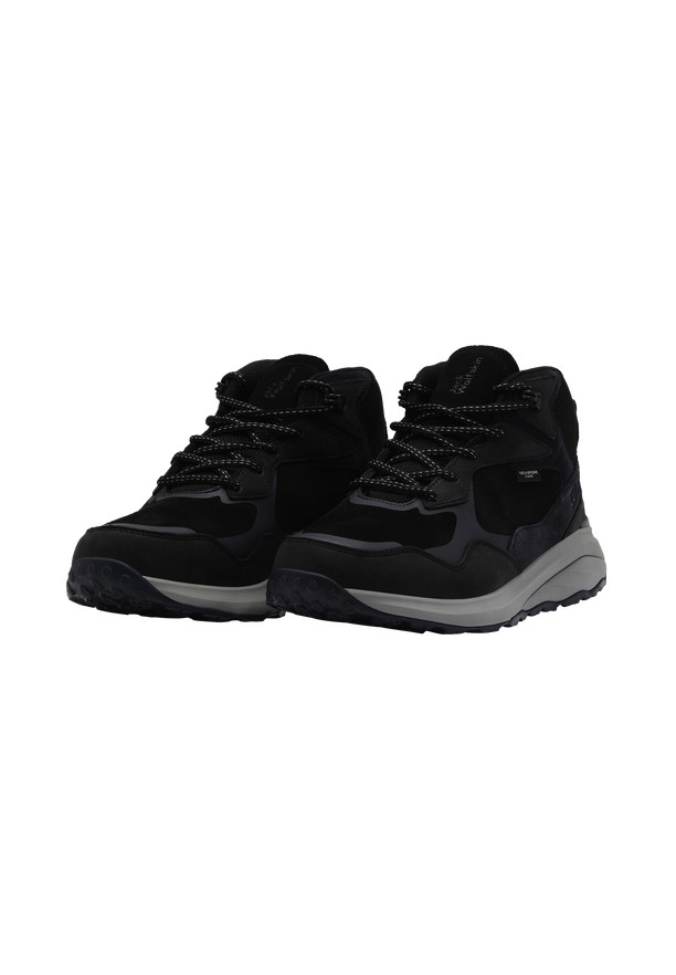 Jack Wolfskin Camp Fever Texapore Mid Outdoorschoenen Heren Zwart | 28997711