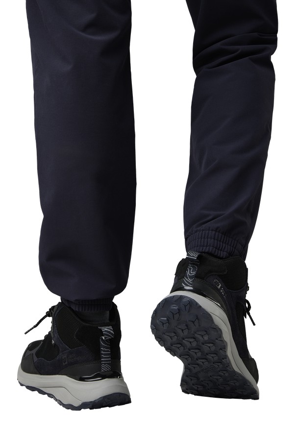 Jack Wolfskin Camp Fever Texapore Mid Outdoorschoenen Heren Zwart | 28997711