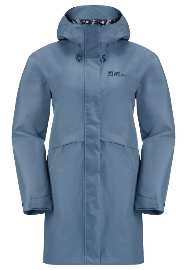 Jack Wolfskin Cape West Regenjassen Dames Blauw | 95957885