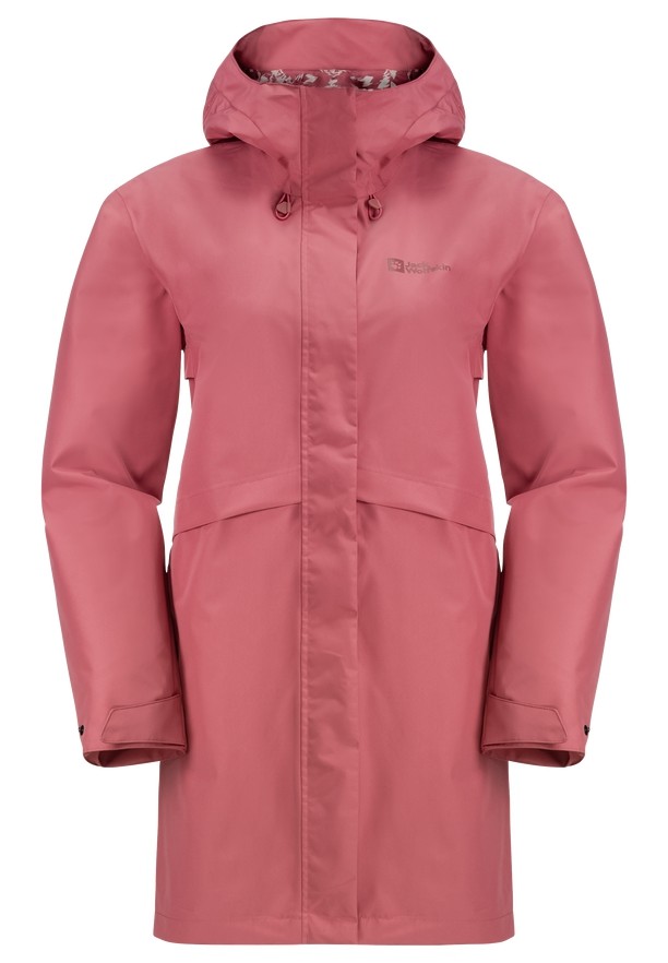 Jack Wolfskin Cape West Regenjassen Dames Roze | 34927334