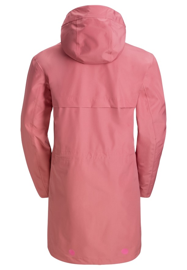 Jack Wolfskin Cape West Regenjassen Dames Roze | 34927334