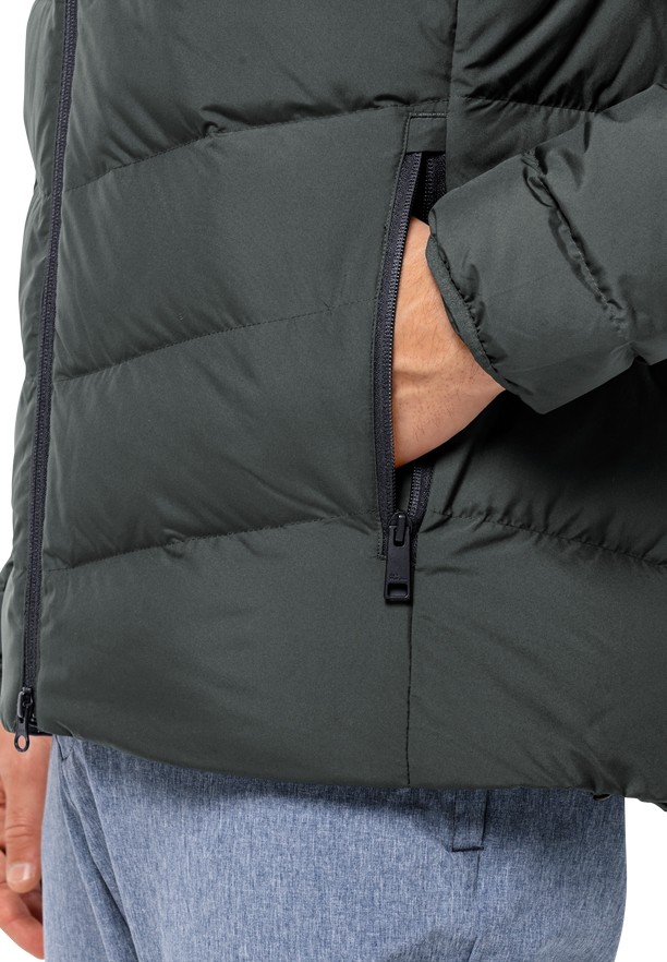 Jack Wolfskin Colonius Donsjas Heren Groen | 38057705
