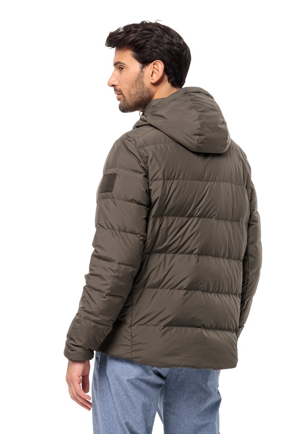 Jack Wolfskin Colonius Donsjas Heren Koffie | 50110650