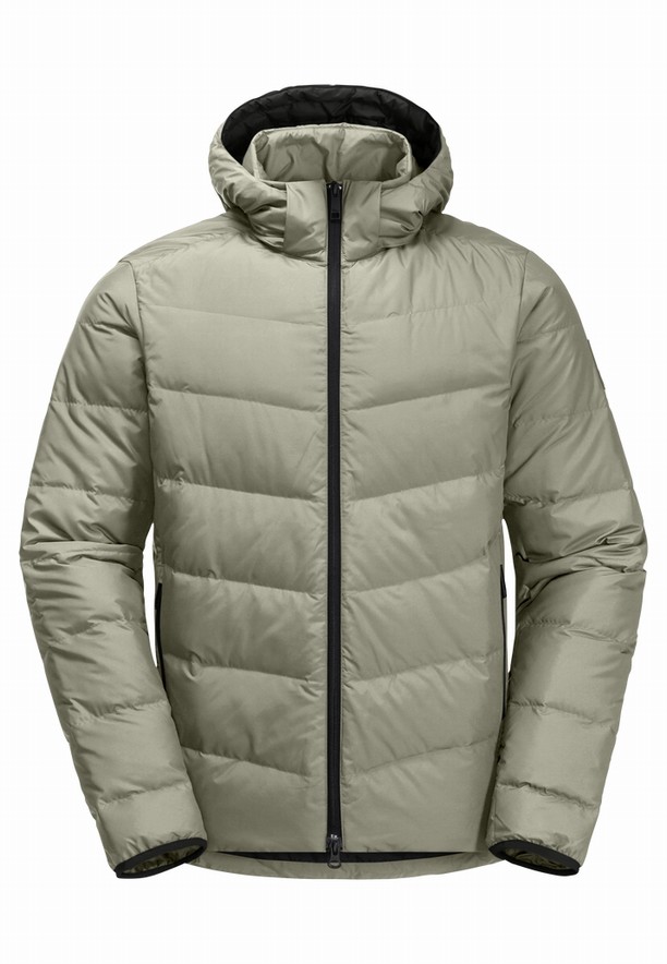 Jack Wolfskin Colonius Donsjas Heren Olijfgroen | 57894405