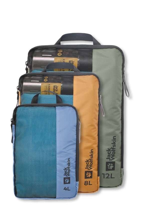 Jack Wolfskin Compression Cube Set Dagrugzak Dames Grijs | 13623997