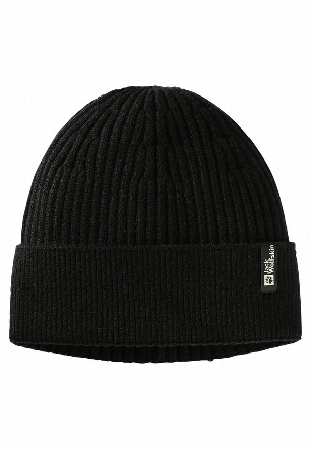 Jack Wolfskin Cosy Muts Heren Zwart | 19470704