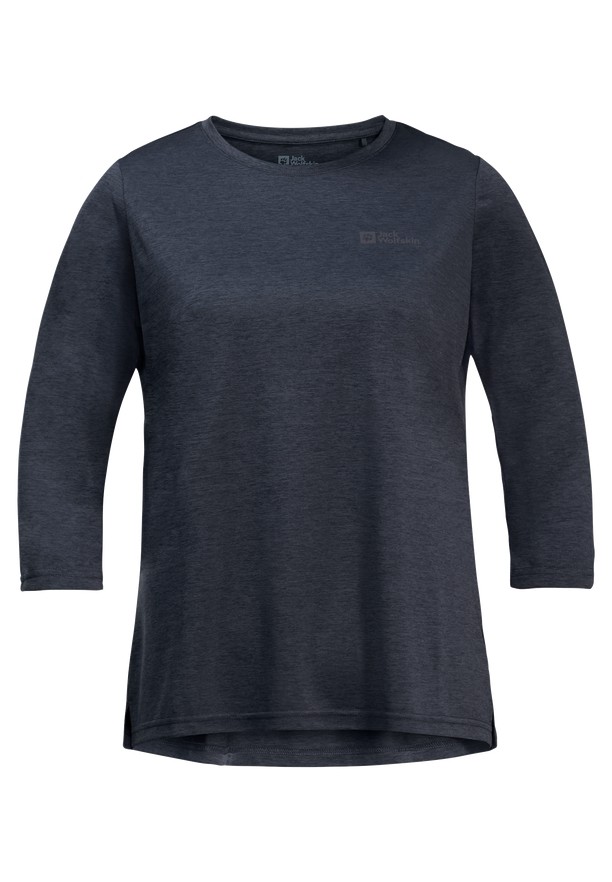 Jack Wolfskin Crosstrail 3/4 T-shirts Dames Donkerblauw | 23352935