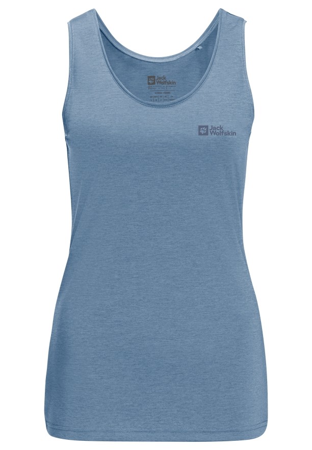Jack Wolfskin Crosstrail Tanktop Dames Blauw | 51092872