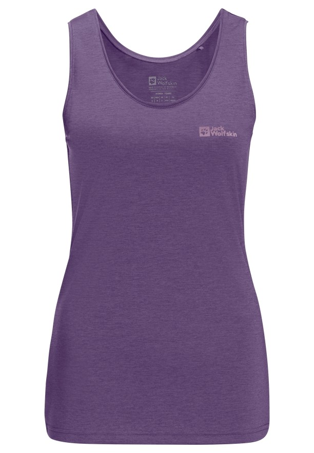 Jack Wolfskin Crosstrail Tanktop Dames Paars | 82225953