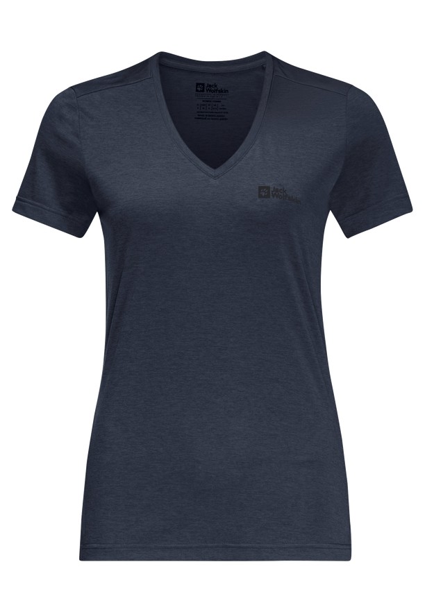 Jack Wolfskin Crosstrail T-shirts Dames Donkerblauw | 76757395