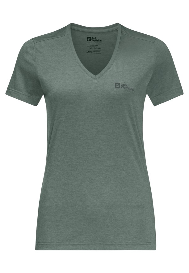 Jack Wolfskin Crosstrail T-shirts Dames Groen | 84843039