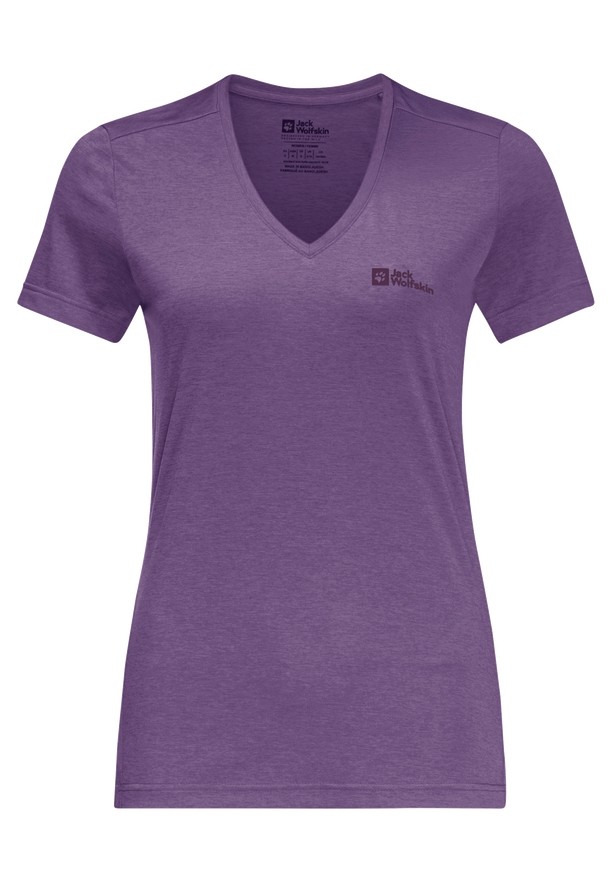 Jack Wolfskin Crosstrail T-shirts Dames Paars | 10141969