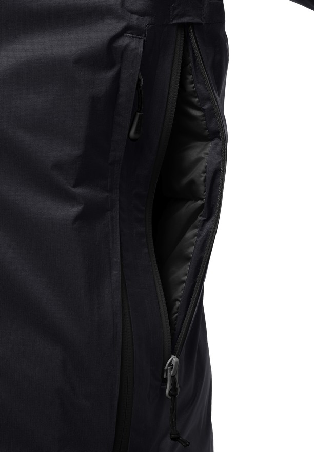 Jack Wolfskin Cyrox 2l Donsjas Heren Zwart | 26668275