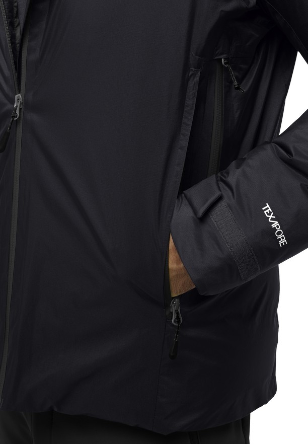 Jack Wolfskin Cyrox 2l Donsjas Heren Zwart | 26668275