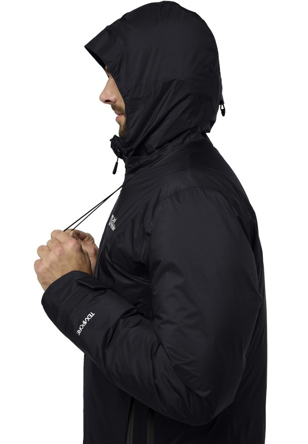 Jack Wolfskin Cyrox 2l Donsjas Heren Zwart | 26668275