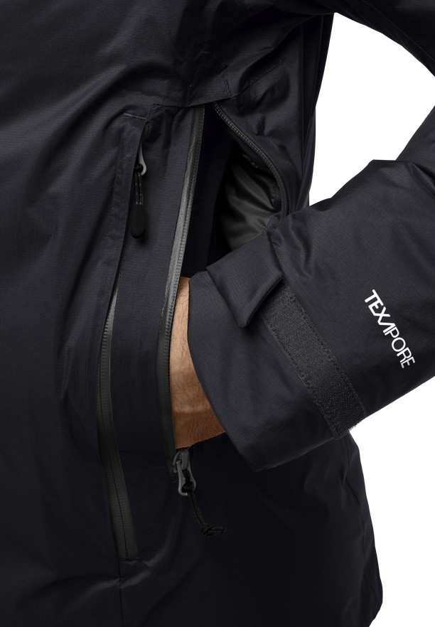 Jack Wolfskin Cyrox 2l Donsjas Heren Zwart | 26668275