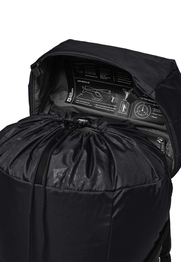Jack Wolfskin Cyrox Shape 35 S-l Wandelrugzak Heren Zwart | 30367206