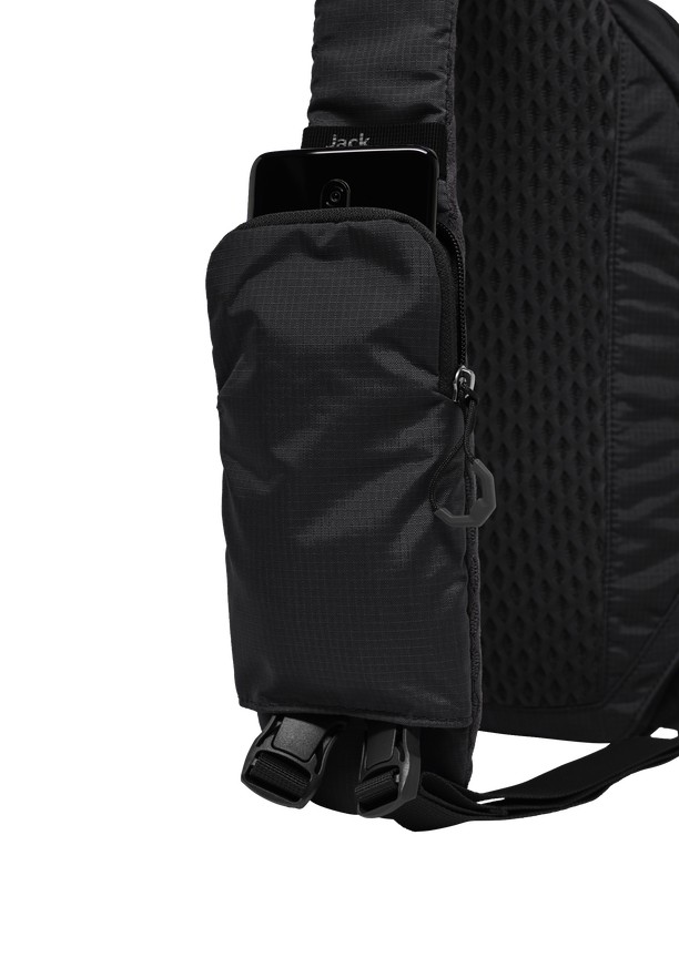 Jack Wolfskin Cyrox Sling Schoudertassen Dames Zwart | 91407781