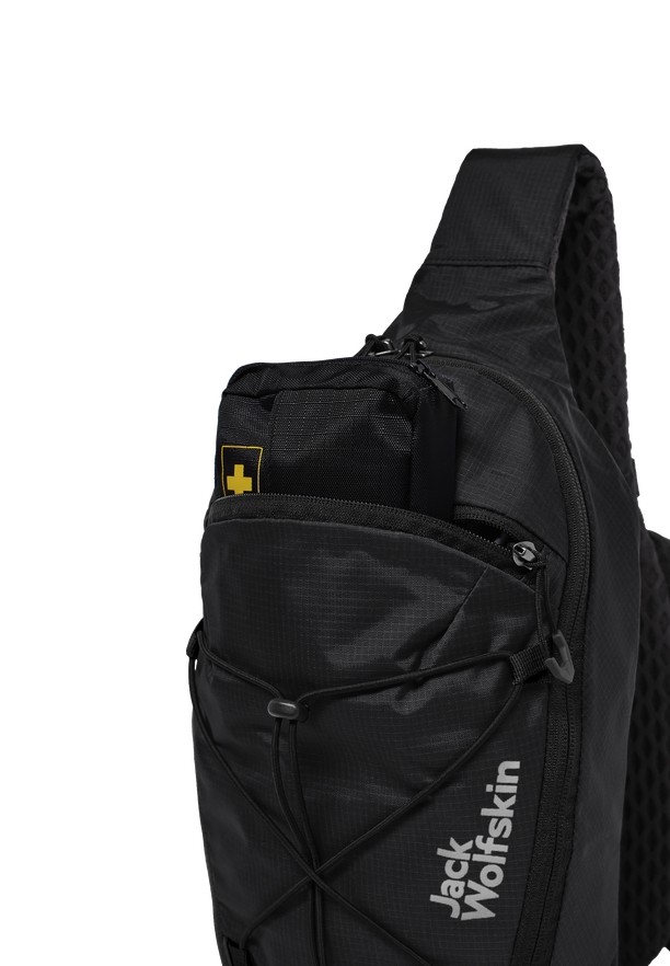 Jack Wolfskin Cyrox Sling Schoudertassen Heren Zwart | 48891645